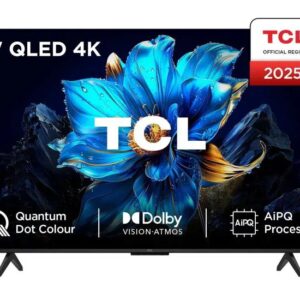 טלוויזיה חכמה 50 אינץ' דגם QLED 4K סדרה TCL 50P7K עם Google TV | יבואן רשמי-משלוח מהיר