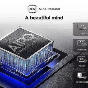 טלוויזיה חכמה 55 אינץ' דגם QLED 4K סדרה TCL 55P7K עם Google TV | יבואן רשמי-משלוח מהיר