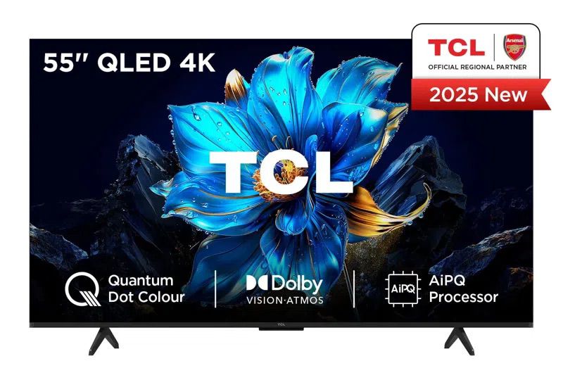 טלוויזיה חכמה 55 אינץ' דגם QLED 4K סדרה TCL 55P7K עם Google TV | יבואן רשמי-משלוח מהיר – תמונה 7