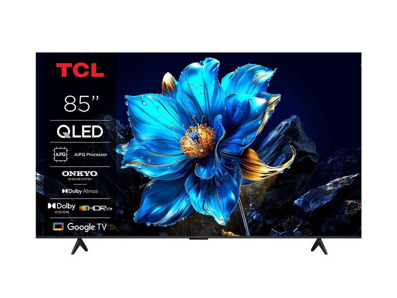 טלוויזיה חכמה 85 אינץ' דגם QLED 4K סדרה TCL 85P7K עם Google TV יבואן רשמי | משלוח מהיר – תמונה 7