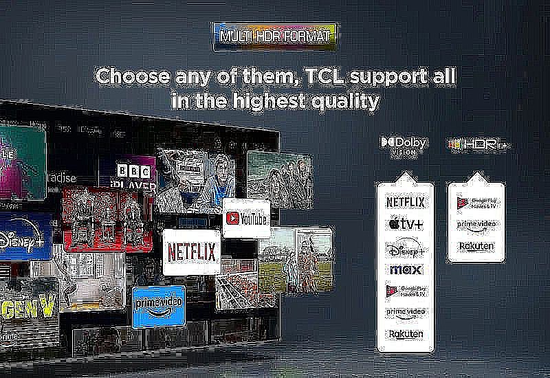 טלוויזיה חכמה 75 אינץ' TCL 75P8K QLED 4K עם Google TV | יבואן רשמי – תמונה 6