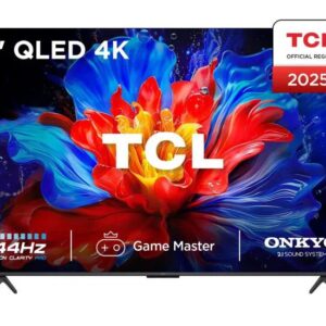 טלוויזיה חכמה 55 אינץ' TCL 55P8K QLED 4K עם Google TV יבואן רשמי | משלוח מהיר