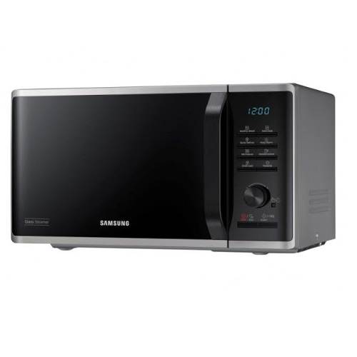 מיקרוגל Samsung MS23K3555ES – נפח 23 ליטר עם אידוי בריא וציפוי קרמי צבע כסוף | יבואן רשמי-משלוח מהיר – תמונה 2