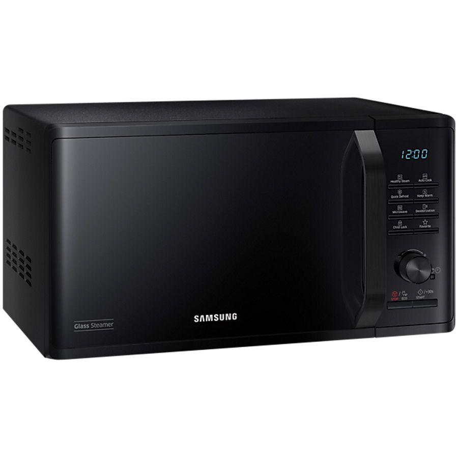 מיקרוגל Samsung MS23K3555EK 23 ליטר עם אידוי בריא וציפוי קרמי צבע שחור | יבואן רשמי-משלוח מהיר – תמונה 2