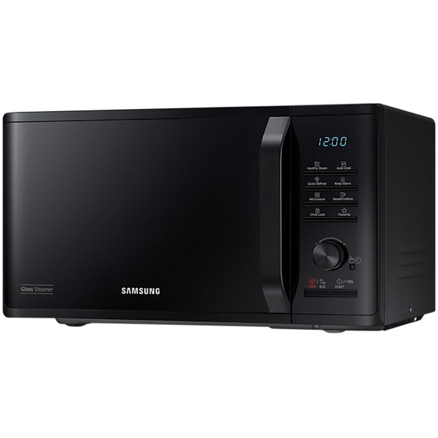 מיקרוגל Samsung MS23K3555EK 23 ליטר עם אידוי בריא וציפוי קרמי צבע שחור | יבואן רשמי-משלוח מהיר – תמונה 4