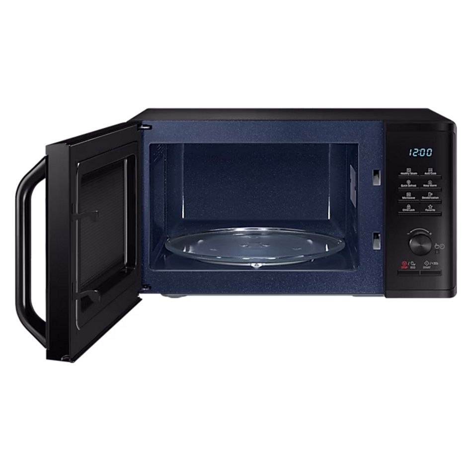 מיקרוגל Samsung MS23K3555EK 23 ליטר עם אידוי בריא וציפוי קרמי צבע שחור | יבואן רשמי-משלוח מהיר – תמונה 5