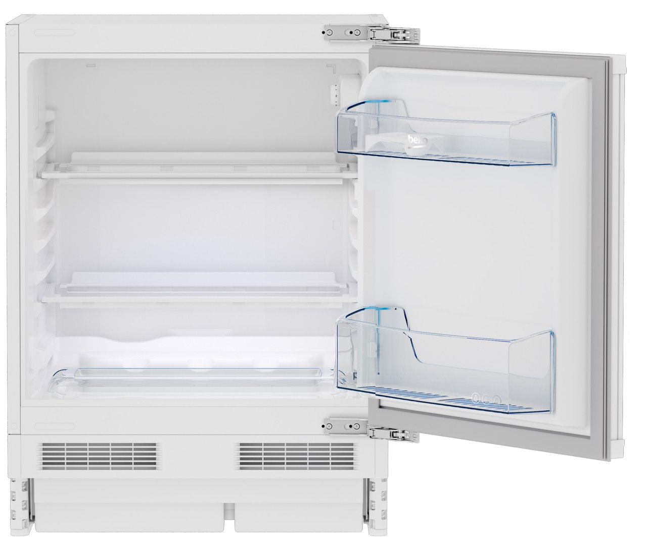 מקרר אינטגרלי משרדי 130 ליטר Beko BU1104N בקו לבן 60 ס"מ חסכוני קומפקטי ושקט - יבואן רשמי | משלוח מהיר