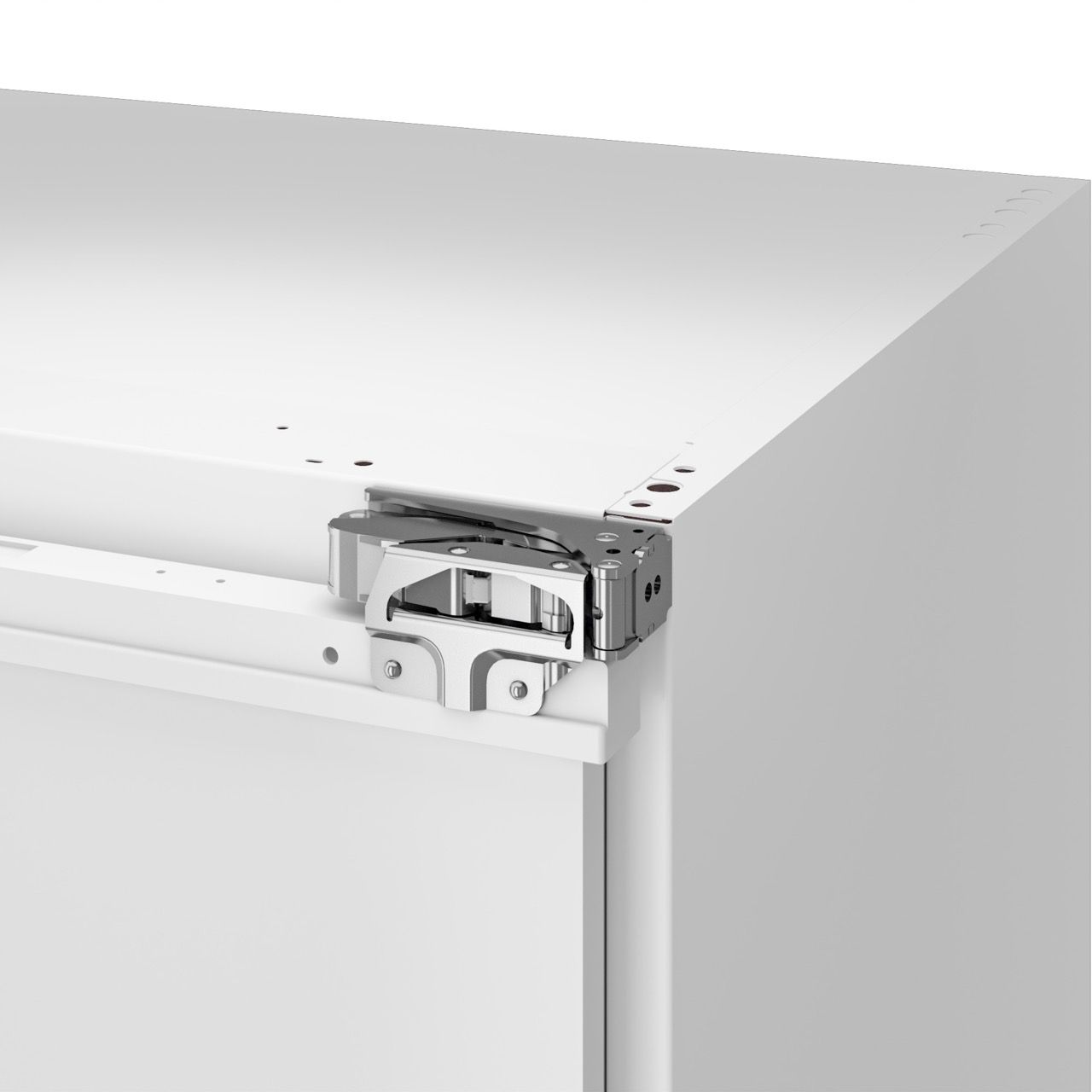 מקרר אינטגרלי משרדי 130 ליטר Beko BU1104N בקו לבן 60 ס"מ חסכוני קומפקטי ושקט - יבואן רשמי | משלוח מהיר – תמונה 3