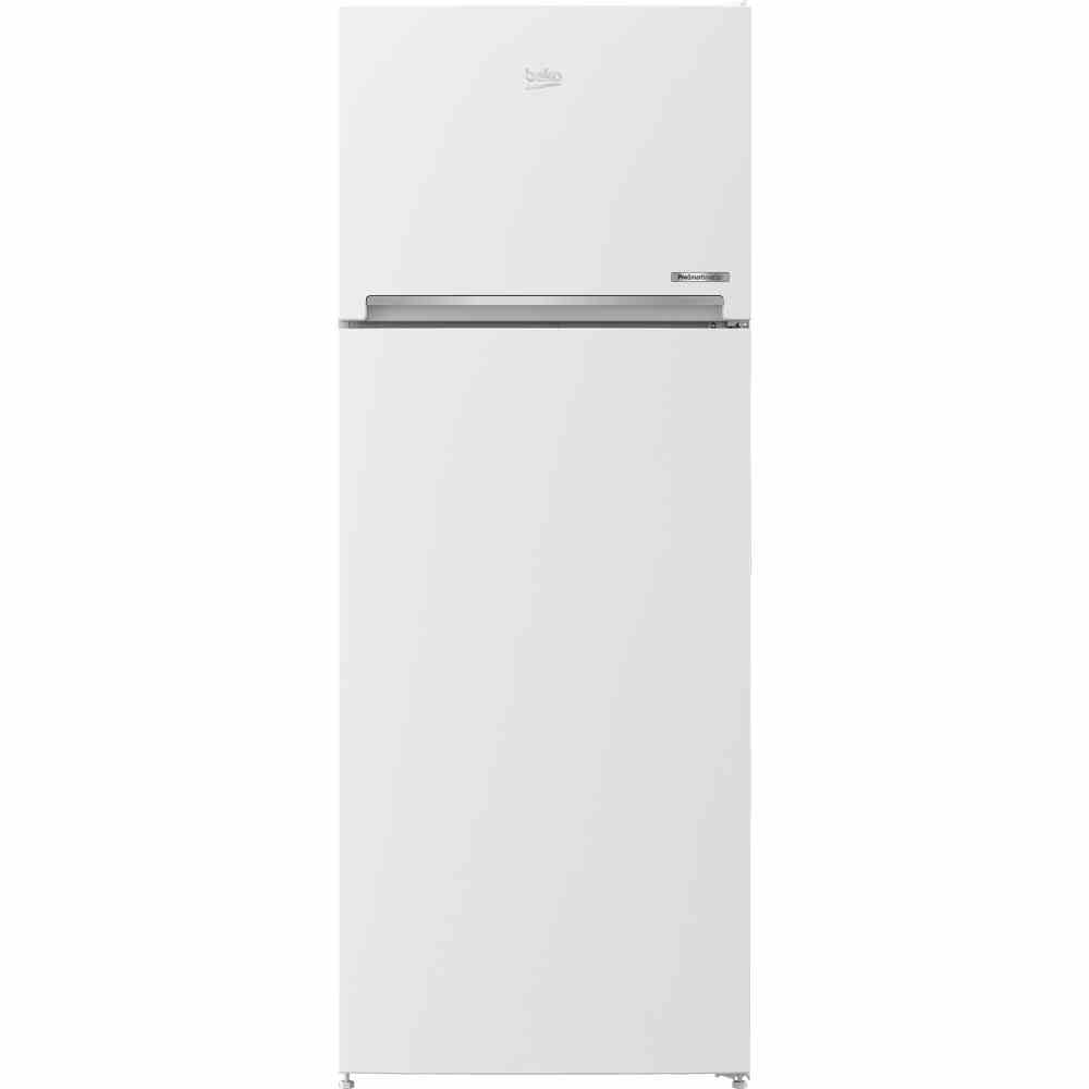 מקרר 2 דלתות BEKO RDNE458M10W בקו, מקפיא עליון, 406 ליטר-לבן | יבואן רשמי