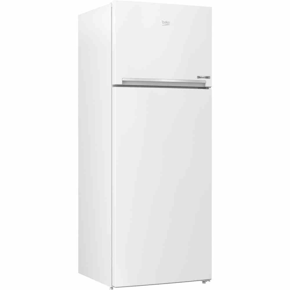 מקרר 2 דלתות BEKO RDNE458M10W בקו, מקפיא עליון, 406 ליטר-לבן | יבואן רשמי – תמונה 2