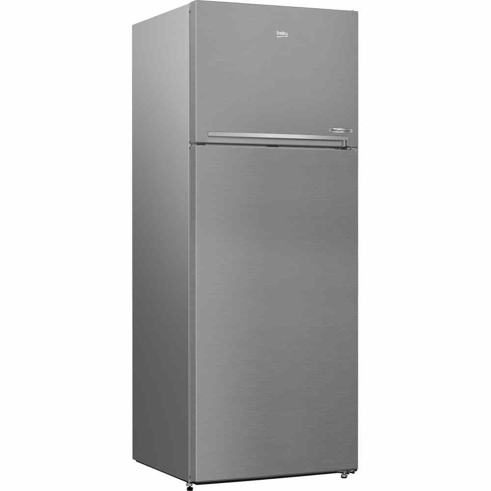 מקרר 2 דלתות BEKO RDNE458M10XB בקו, מקפיא עליון, 406 ליטר-נירוסטה | יבואן רשמי