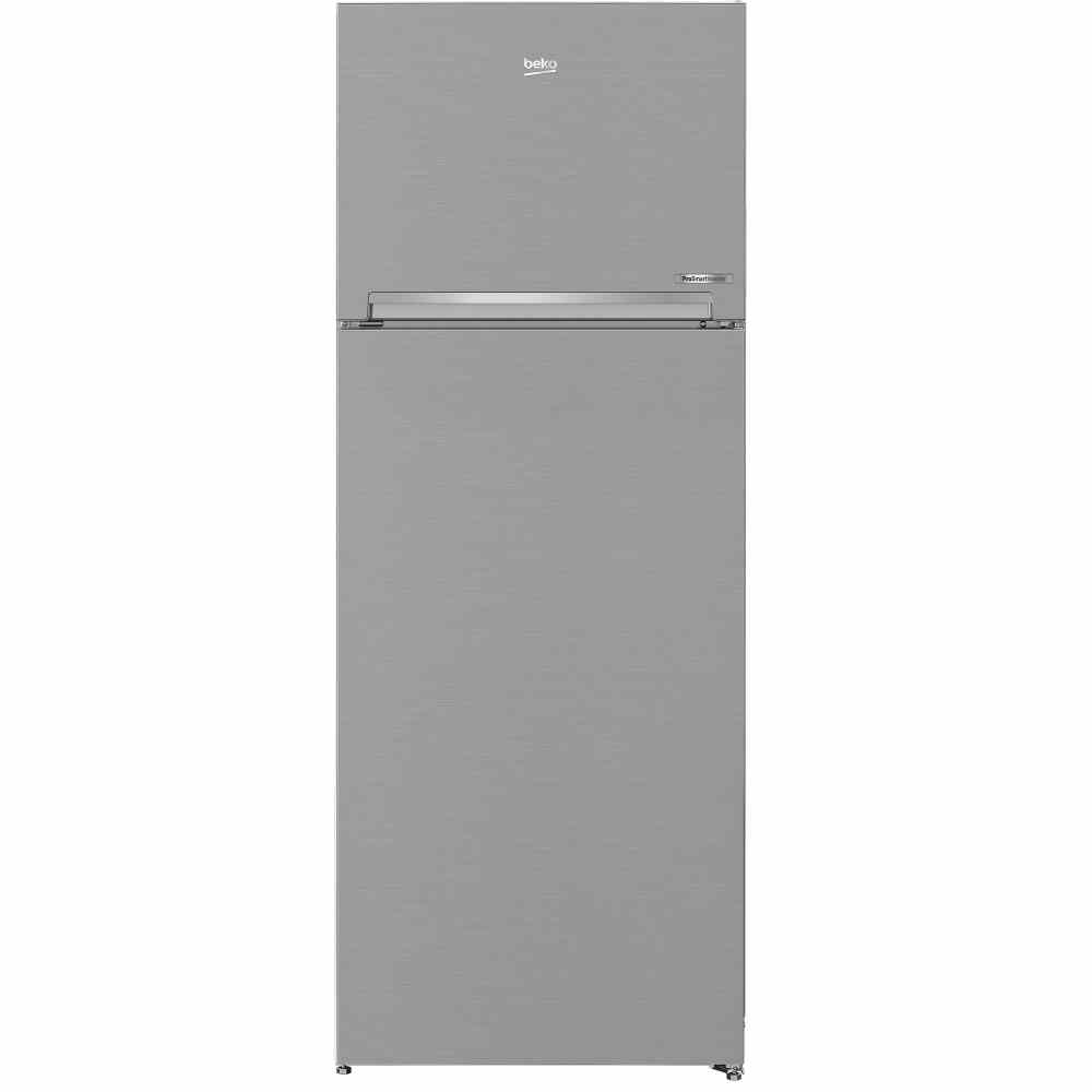 מקרר 2 דלתות BEKO RDNE458M10XB בקו, מקפיא עליון, 406 ליטר-נירוסטה | יבואן רשמי – תמונה 2