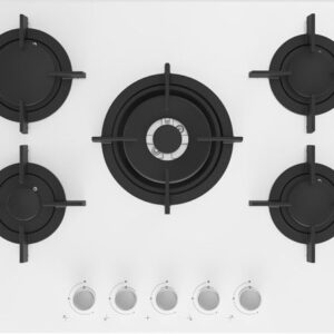 כיריים גז Beko HILW75222SW – ברוחב 75 ס"מ עם 5 להבות ולהבת ווק SABAF | יבואן רשמי-משלוח מהיר