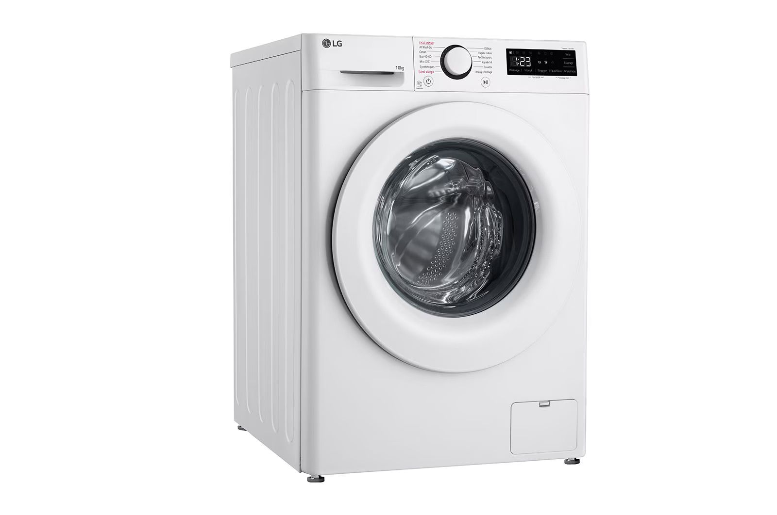 מכונת כביסה פתח קדמי 10 ק"ג LG דגם F14R33WHS אל ג'י עם קיטור ו-1400 סל"ד | משלוח מהיר – תמונה 7