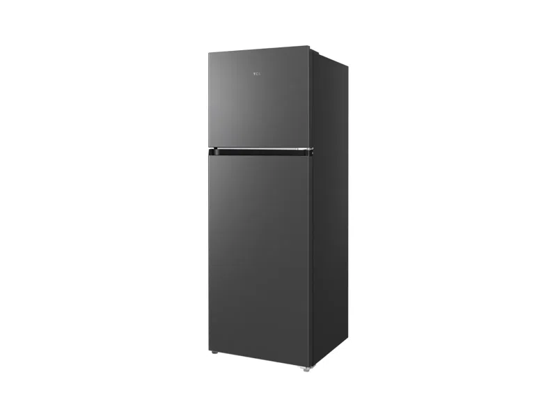 מקרר 2 דלתות TCL P370TM טי סי אל, מקפיא עליון, 249 ליטר, נירוסטה מושחרת – תמונה 10