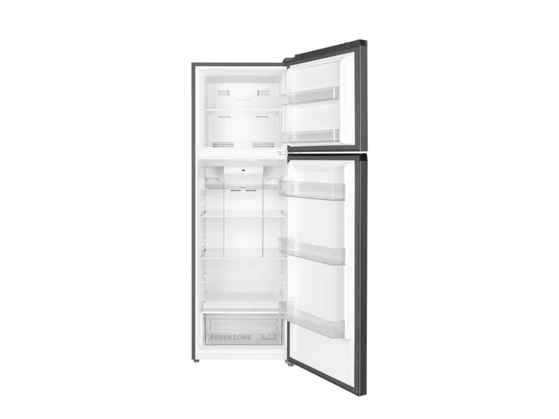 מקרר 2 דלתות TCL P370TM טי סי אל, מקפיא עליון, 249 ליטר, נירוסטה מושחרת – תמונה 13