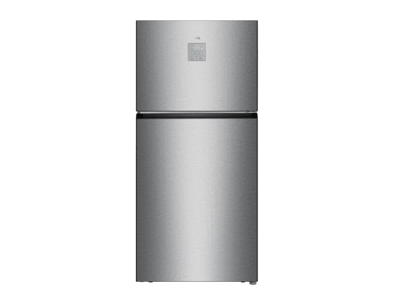 מקרר 2 דלתות TCL P700TMN טי סי אל, מקפיא עליון, 538 ליטר, נירוסטה