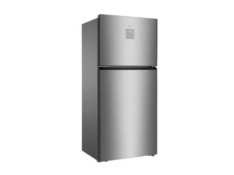 מקרר 2 דלתות TCL P700TMN טי סי אל, מקפיא עליון, 538 ליטר, נירוסטה – תמונה 2