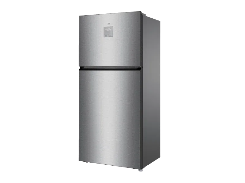 מקרר 2 דלתות TCL P700TMN טי סי אל, מקפיא עליון, 538 ליטר, נירוסטה – תמונה 3