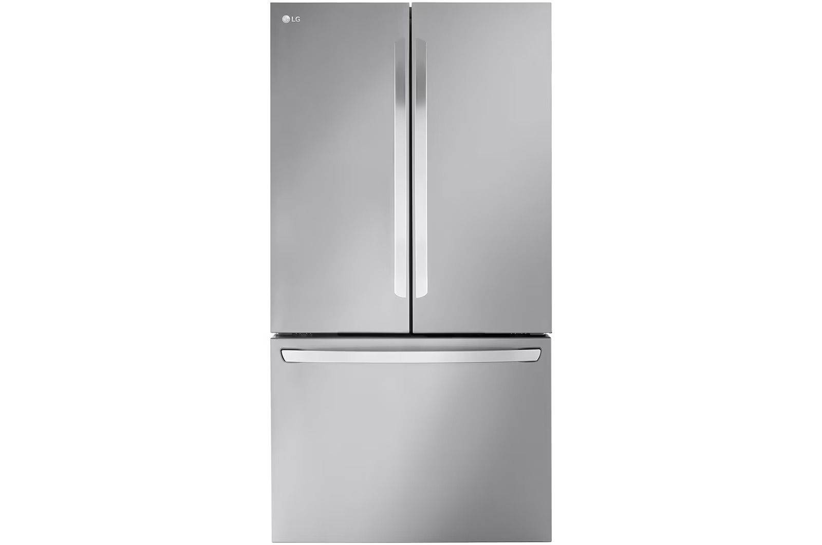 מקרר 3 דלתות LG GMW765 אל ג'י, מקפיא תחתון, 750 ליטר, נירוסטה