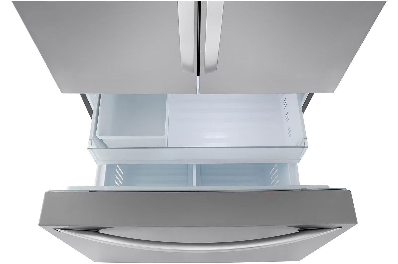 מקרר 3 דלתות LG GMW765 אל ג'י, מקפיא תחתון, 750 ליטר, נירוסטה – תמונה 4