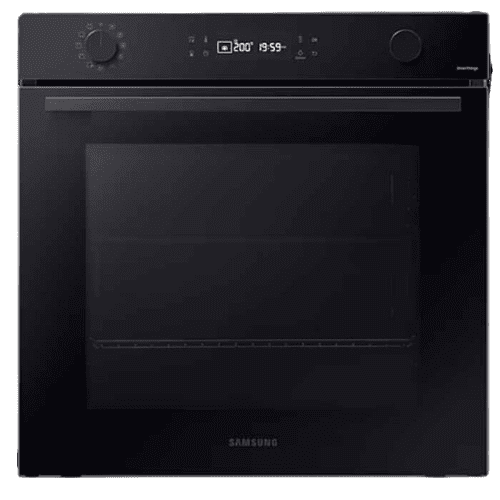 תנור פירוליטי Samsung NV7B41301AK סמסונג, 76 ליטר, זכוכית שחורה | יבואן רשמי