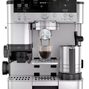Ninja LUXE CAFE ES601EU – מכונת אספרסו חצי אוטומטית עם מטחנה חכמה, קולד ברו ו-Barista Assist | יבואן רשמי-משלוח מהיר