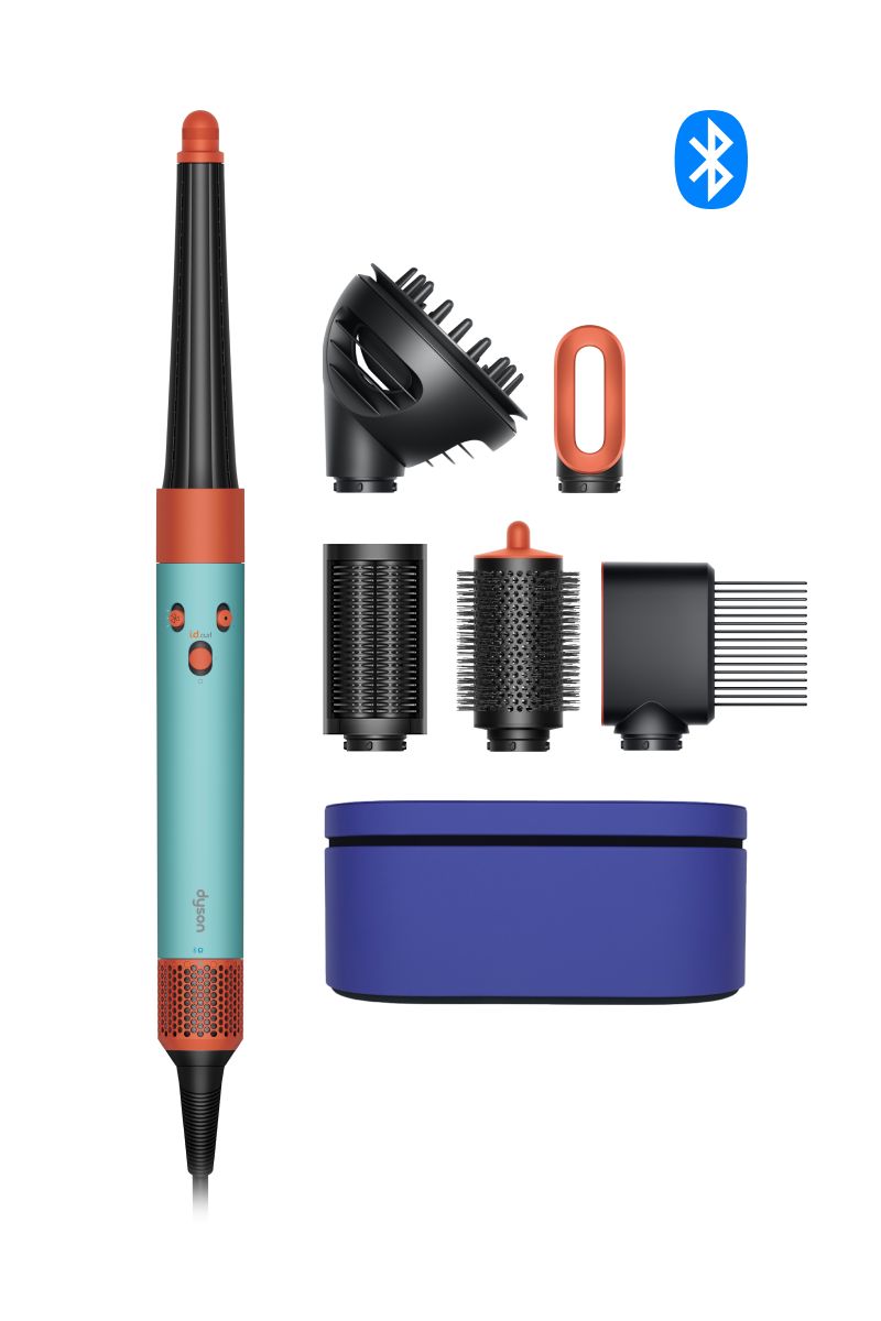 Dyson Airwrap i.d HS08 Coily+Curly - מעצב שיער חכם בצבע טורקיז-טופז - יבואן רשמי – תמונה 2