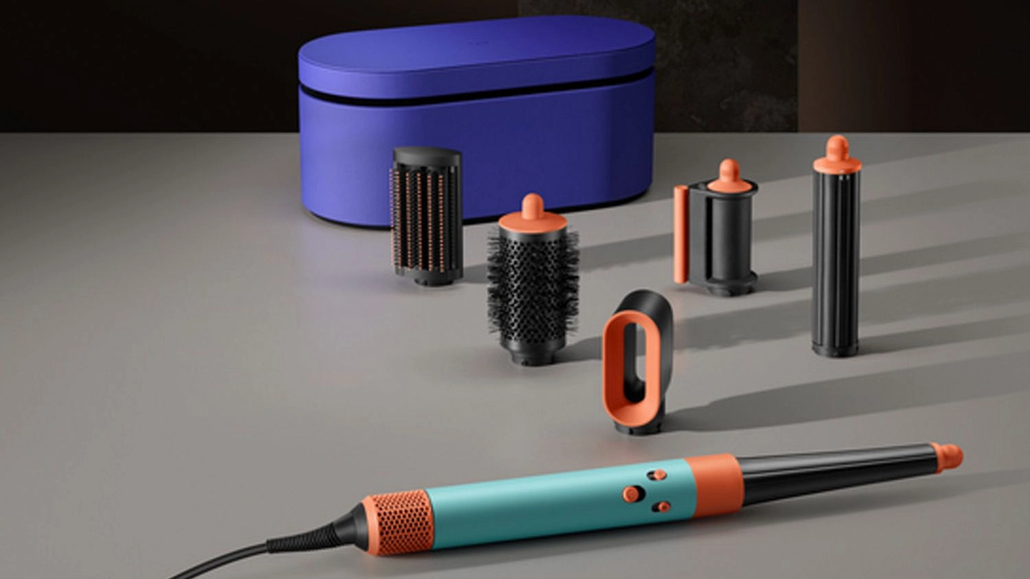 Dyson Airwrap i.d HS08 Coily+Curly - מעצב שיער חכם בצבע טורקיז-טופז - יבואן רשמי – תמונה 6