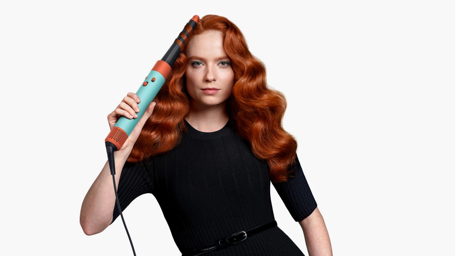 Dyson Airwrap i.d HS08 Coily+Curly - מעצב שיער חכם בצבע טורקיז-טופז - יבואן רשמי – תמונה 7