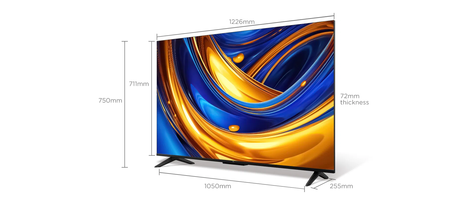 טלוויזיה חכמה 55 אינץ’ TCL 55P655 עם LED 4K Google TV | יבואן רשמי-משלוח מהיר – תמונה 6