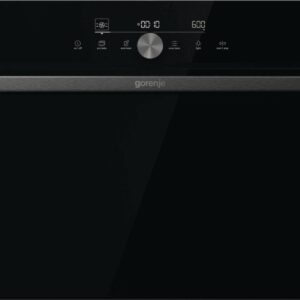 תנור משולב מיקרוגל Gorenje BCM4547DG גובה 45 ס"מ-גימור שחור