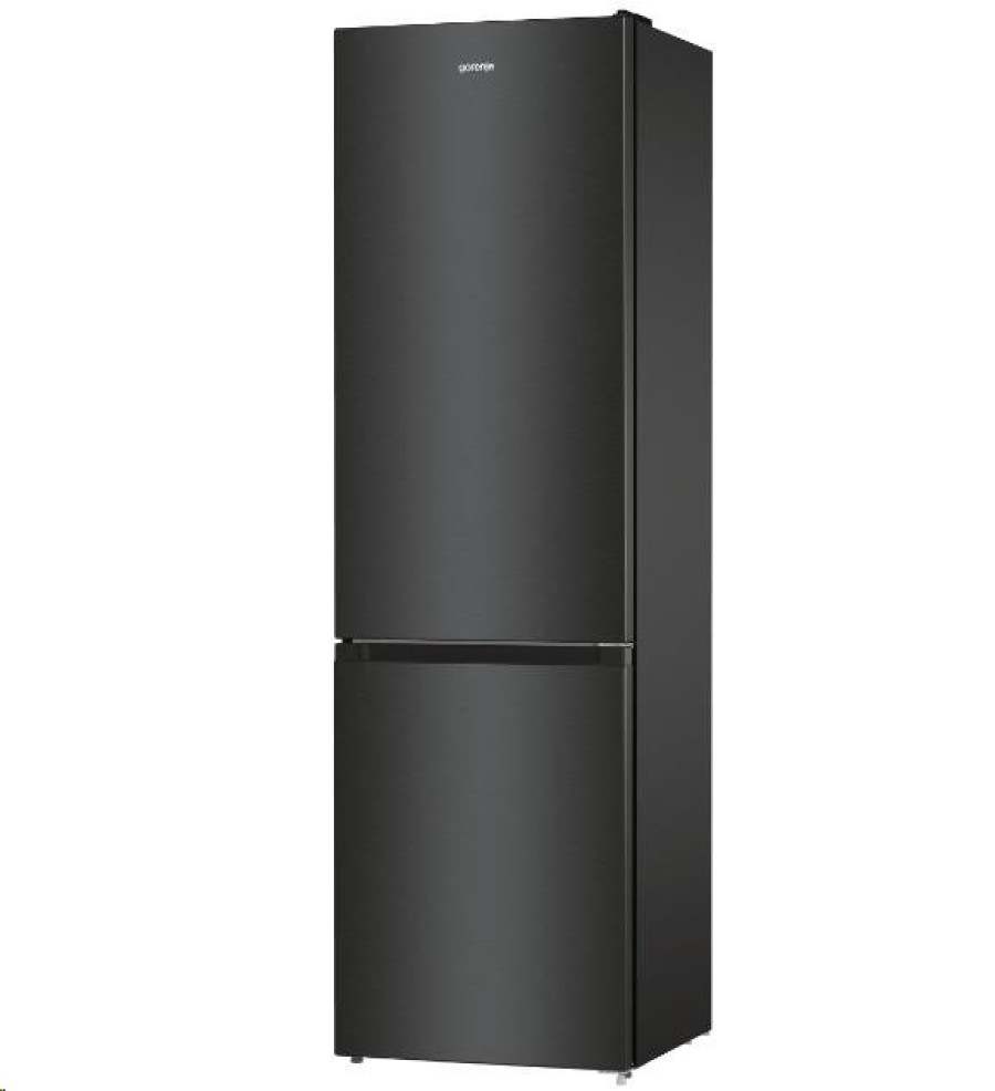 מקרר 2 דלתות Gorenje NRK6202EB מקפיא תחתון, 331 ליטר-גימור שחור – תמונה 2