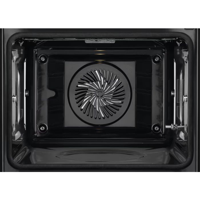 תנור פירוליטי AEG BPK556260B תוצרת גרמניה-גימור זכוכית שחורה – תמונה 5