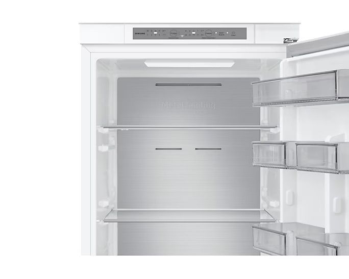מקרר אינטגרלי מקפיא תחתון סמסונג 267 ליטר SAMSUNG BRB80F26 No-Frost – תמונה 5