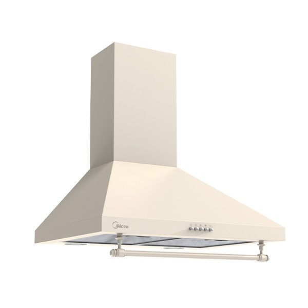 קולט אדים Midea MH60A15M24IB-IL צמוד קיר שנהב 60 ס"מ - יבואן רשמי – תמונה 2