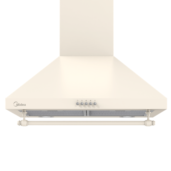 קולט אדים Midea MH60A15M24IB-IL צמוד קיר שנהב 60 ס"מ - יבואן רשמי