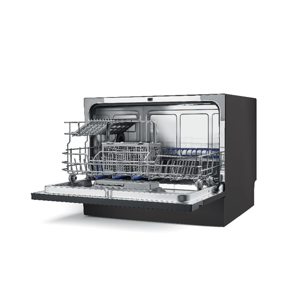 מדיח כלים קומפקטי Midea MDWT0602M – עד 6 מערכות כלים עם Wi-Fi | יבואן רשמי-משלוח מהיר – תמונה 2