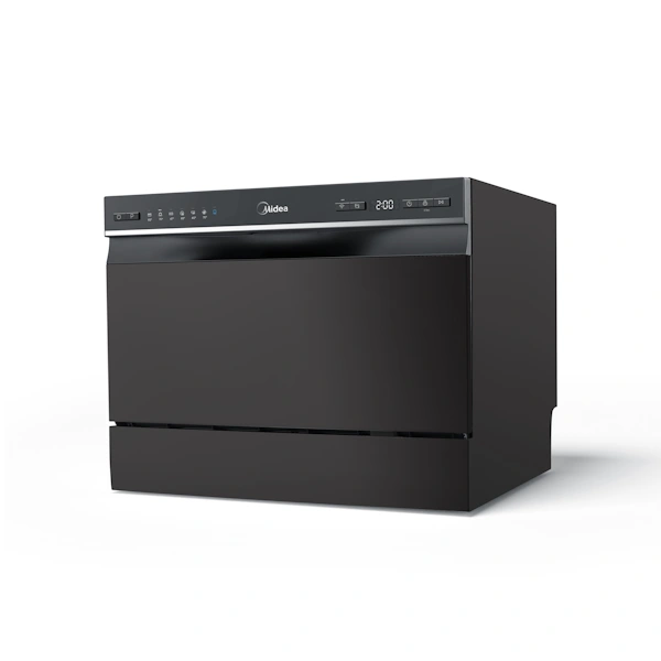 מדיח כלים קומפקטי Midea MDWT0602M – עד 6 מערכות כלים עם Wi-Fi | יבואן רשמי-משלוח מהיר – תמונה 4