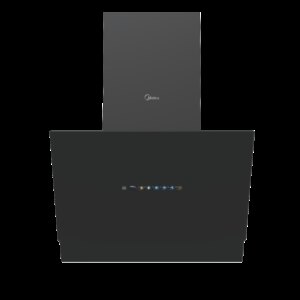 קולט אדים Midea MH60J72ET23BW-IL – זכוכית שחורה 60 ס״מ Wi-Fi IOT | יבואן רשמי