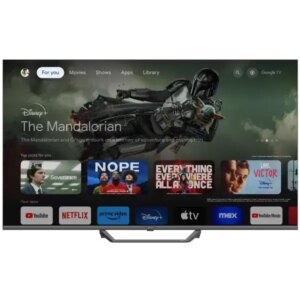 טלוויזיה חכמה 50" HAIER H50S80FUX QLED 4K Google TV | יבואן רשמי