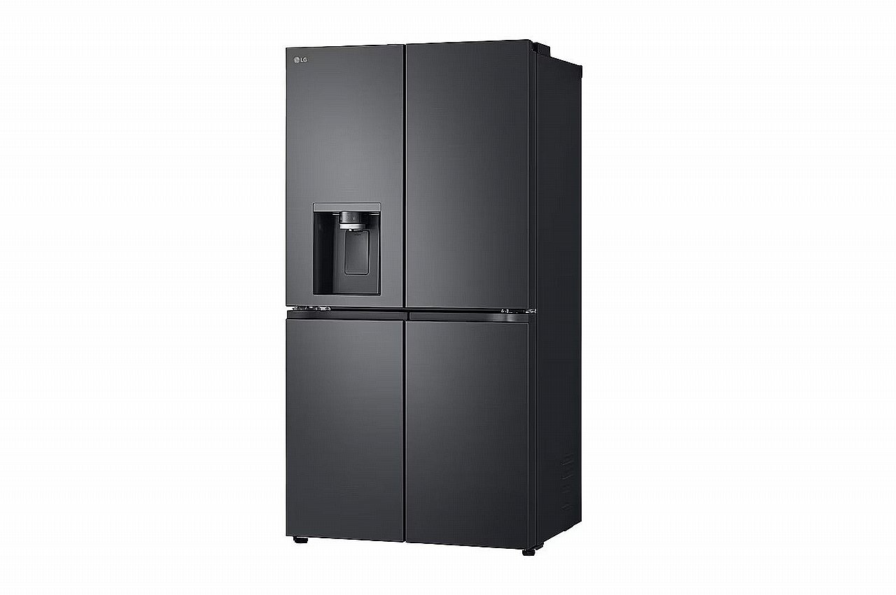 מקרר 4 דלתות מקפיא תחתון LG GR-730BDIS בגימור פלדה שחורה יוקרתי בנפח 638 ליטר | יבואן רשמי-אספקה מהירה – תמונה 7