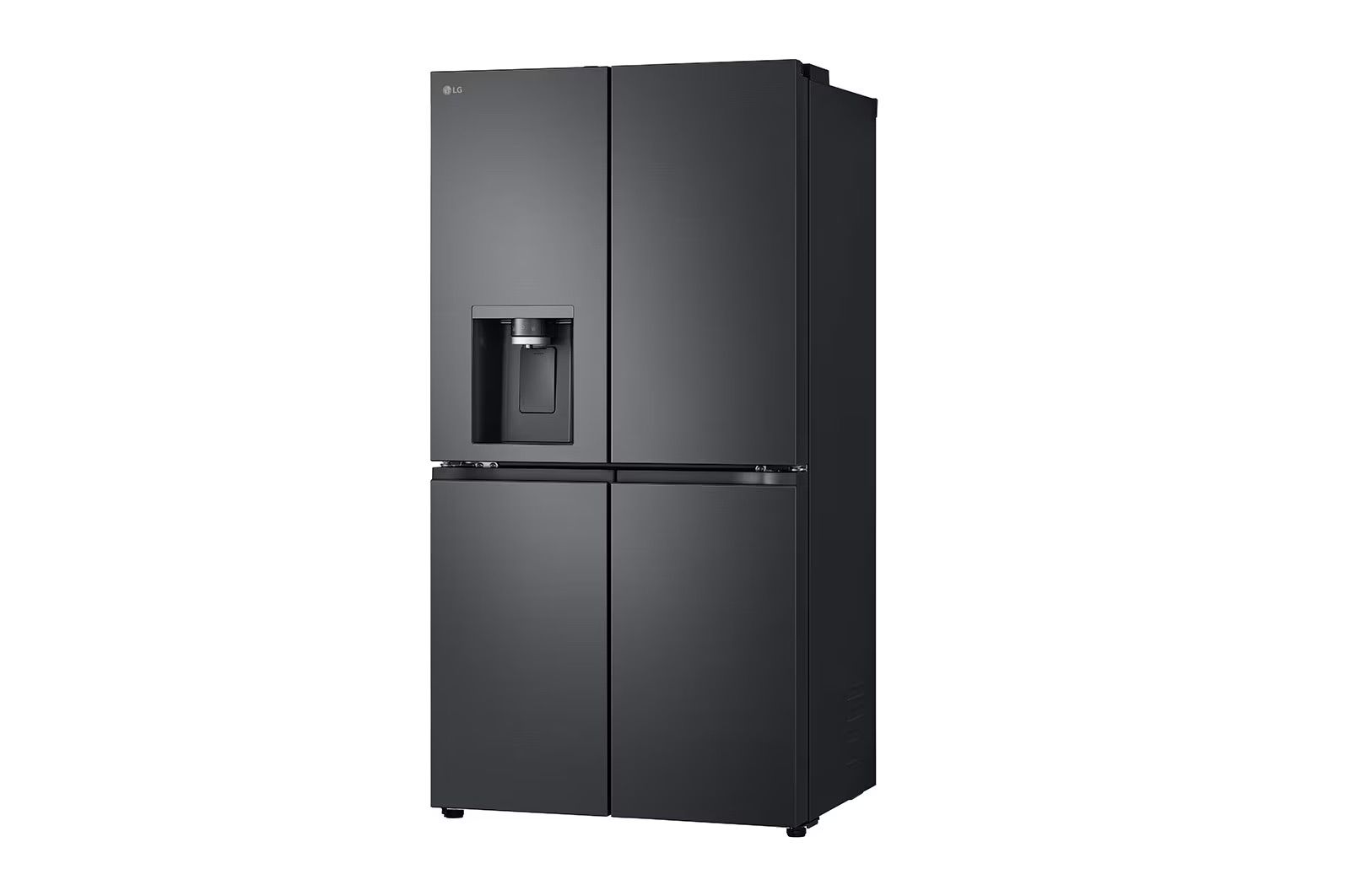 מקרר 4 דלתות מקפיא תחתון LG GR-730BDIS בגימור פלדה שחורה יוקרתי בנפח 638 ליטר | יבואן רשמי – תמונה 7