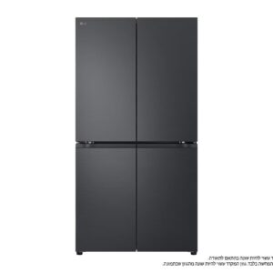 LG GR-929B: מקרר 4 דלתות 872 ליטר בגימור נירוסטה מושחרת יוקרתית | יבואן רשמי