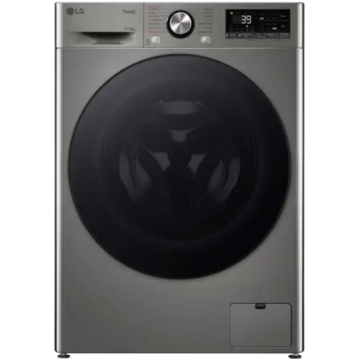מכונת כביסה משולבת מייבש LG WD11614GBB פתח חזית 11 ק"ג, מייבש 6 ק"ג-יבואן רשמי – תמונה 2
