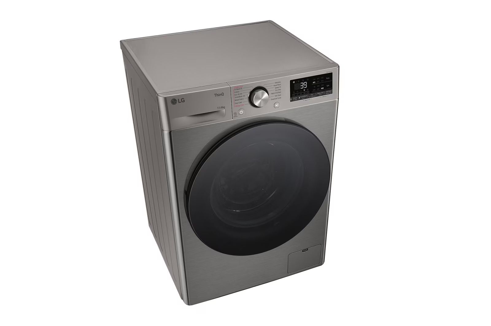 מכונת כביסה משולבת מייבש LG WD11614GBB פתח חזית 11 ק"ג, מייבש 6 ק"ג-יבואן רשמי – תמונה 7