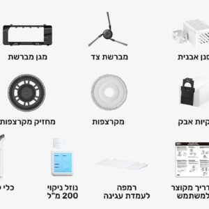 Dreame L40S Pro Ultra – שואב אבק רובוטי חכם עם שטיפה מתקדמת, 19,000Pa ועמדה אוטומטית מלאה | יבואן רשמי-משלוח מהיר