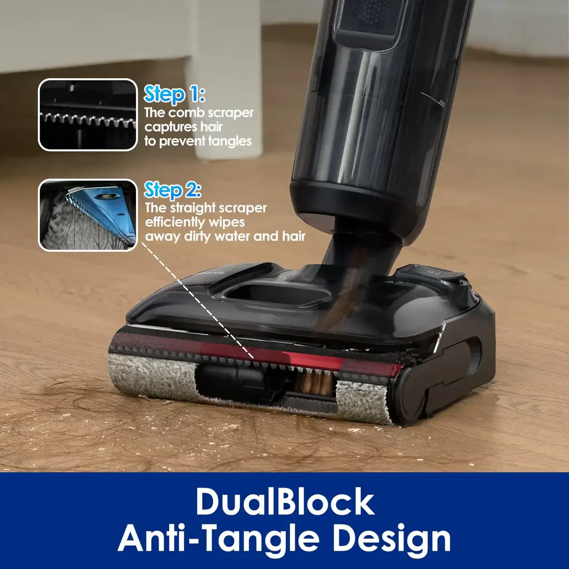 Tineco S7 Stretch – שואב שוטף חכם 4-ב-1 עם עוצמת שאיבה 18,000Pa – תמונה 6