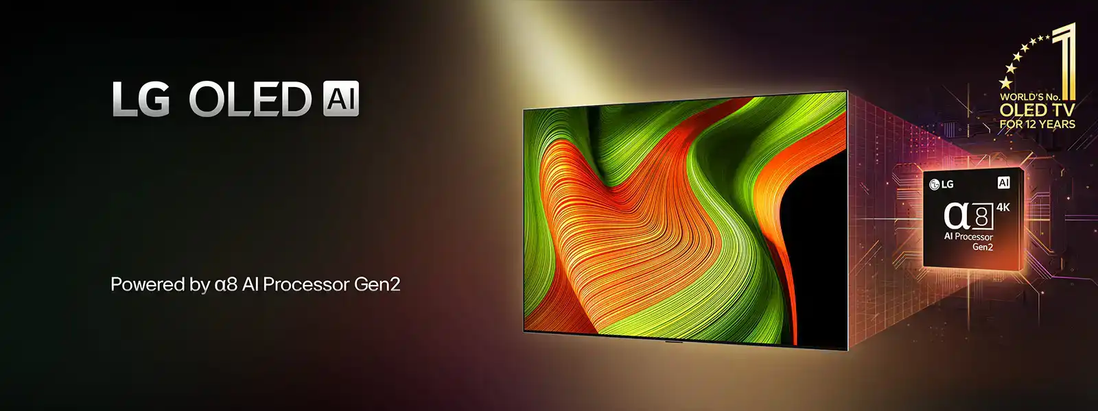 טלוויזיה חכמה LG OLED55B56LA - דגם 55 אינץ' 4K OLED 2025 | יבואן רשמי – תמונה 2