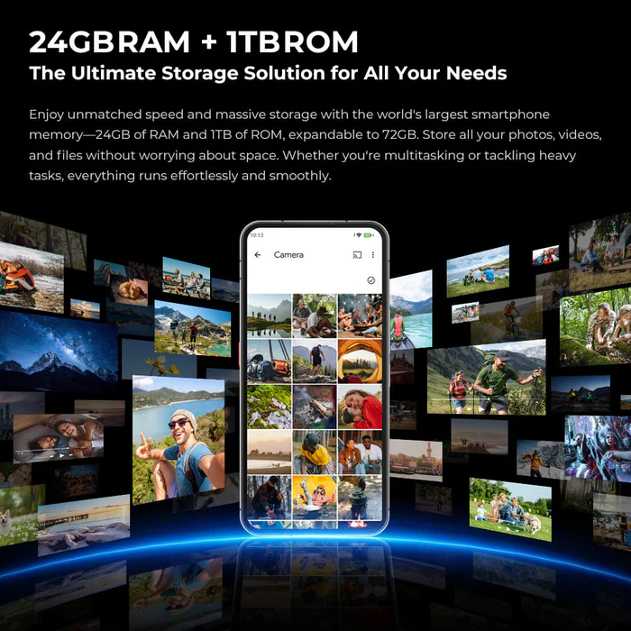 Oukitel WP200 Pro 5G+1TB: סמארטפון משוריין אולטימטיבי עם ביצועי שיא – תמונה 11